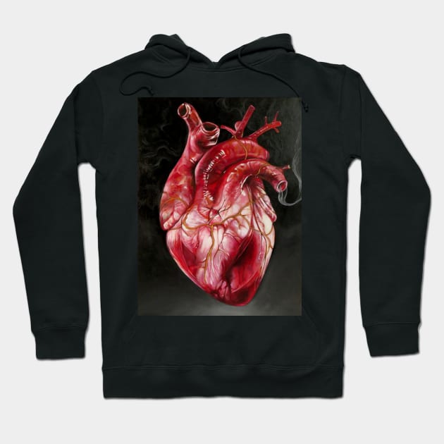 Kintsugi Heart Hoodie by RachelSVParry